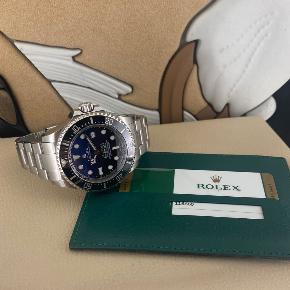 Rolex Sea Dweller Deepsea DBlue Cameron 116660